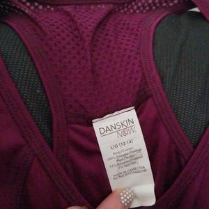 Workout eggplant color shirt